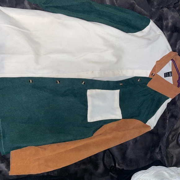 Colorblock Button-Up Shirt - Picture 1 of 1